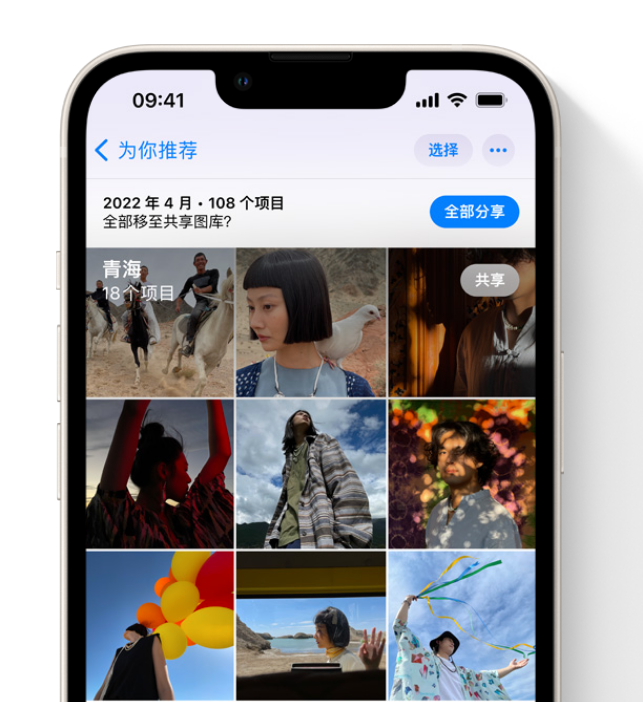 威宁苹果维修网点分享在 iPhone 上使用共享图库 