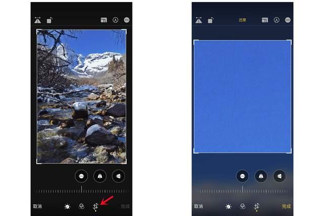 威宁苹果手机维修分享iPhone手机如何使用裁剪功能隐藏照片 